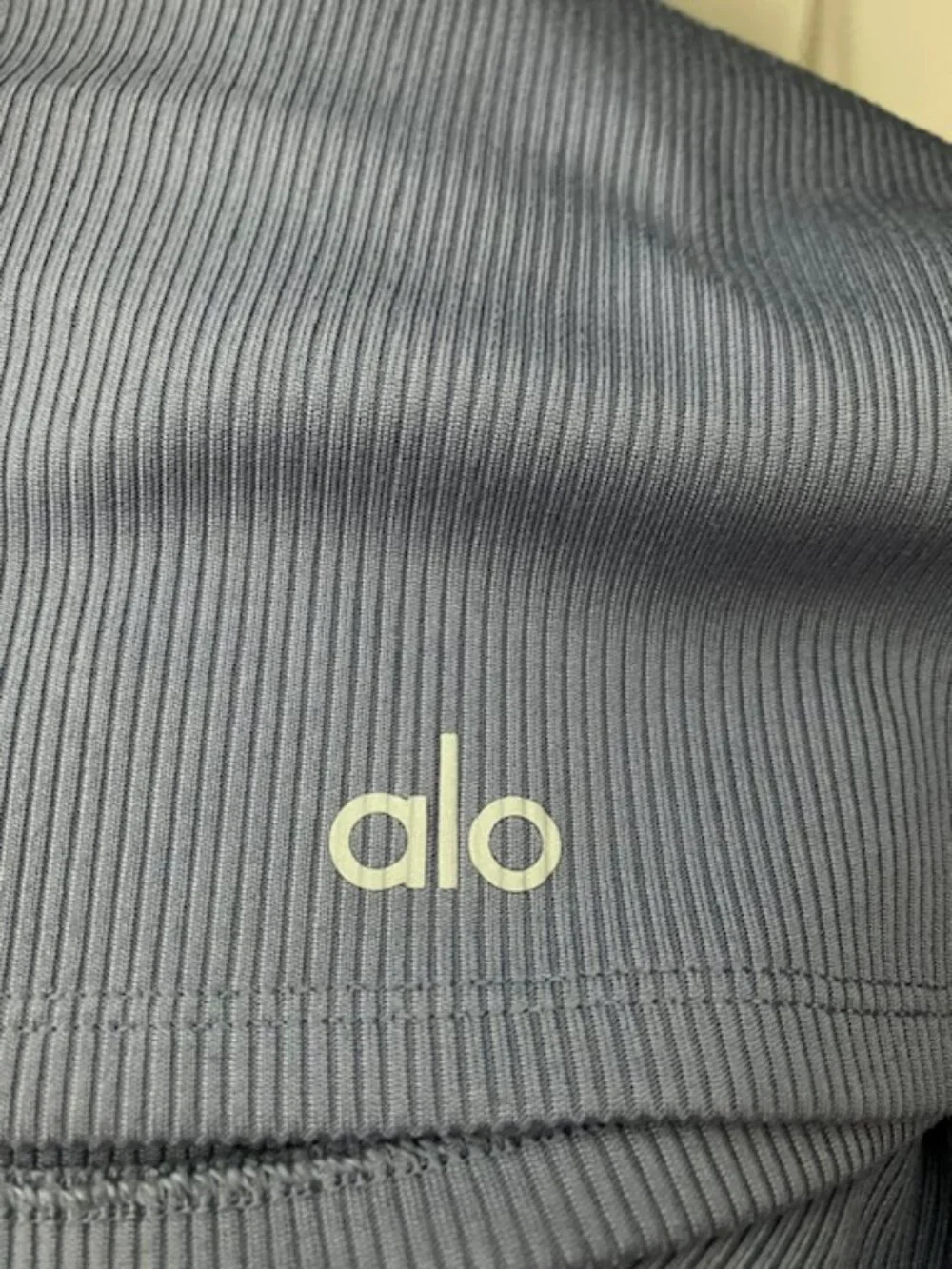 ALO Alosoft Rib Form Long Sleeve Top